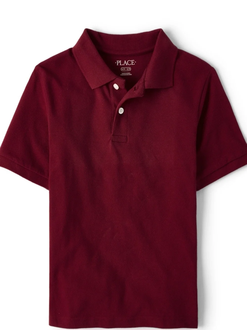 NWT The Children's Place Kids' Polo Shirt - Burgundy